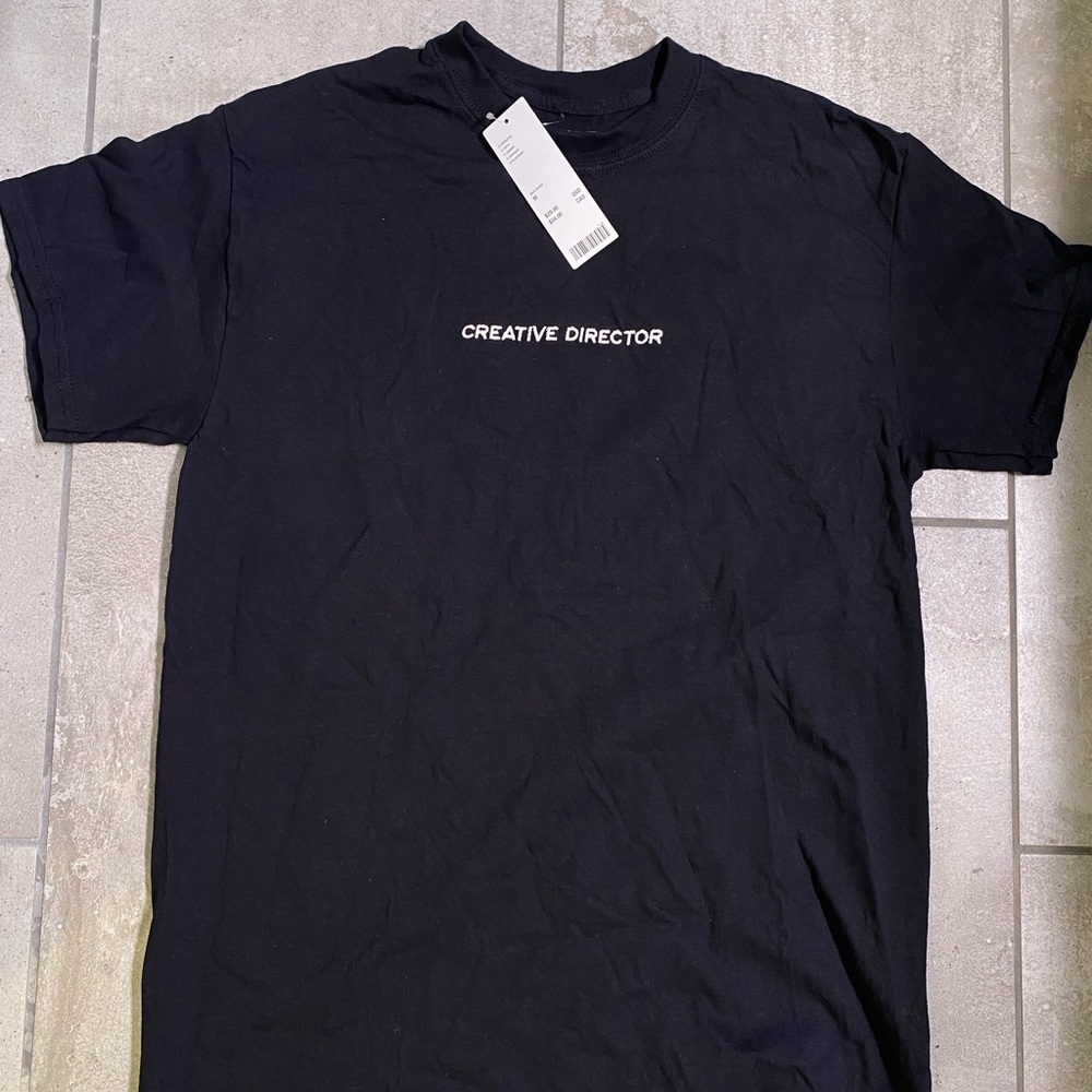 Embroidered Creative Director T-Shirt